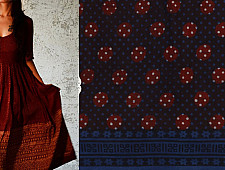 Jawariya Lugda Fabric ~ { H } { Per Meter }